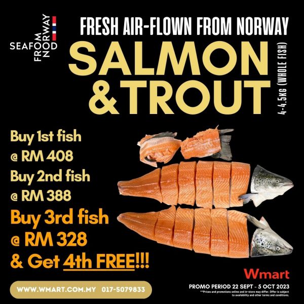 Norwegian Salmon Trout Promotion Online