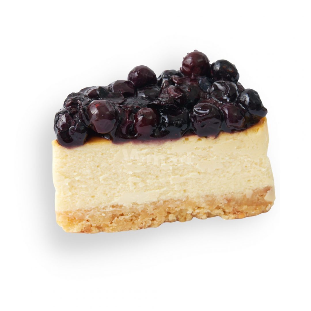 W Bakery Blueberry Cheesecake Slice