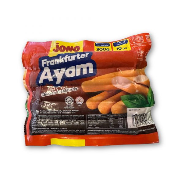Jono Frankfurter Ayam Chicken Frankfurters