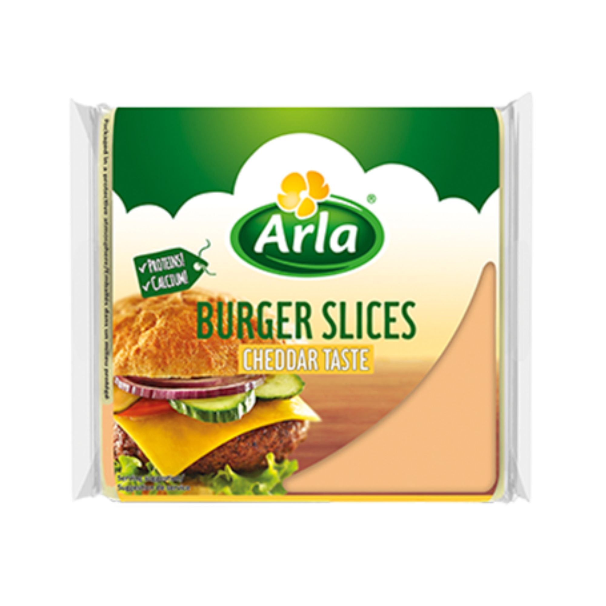 Arla Burger Slices Cheddar