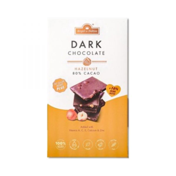 Royal de Dolton Dark Chocolate Hazelnut 90g