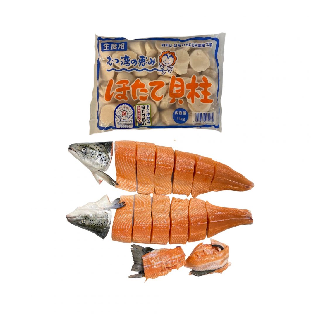 Aomori Scallops Salmon Trout