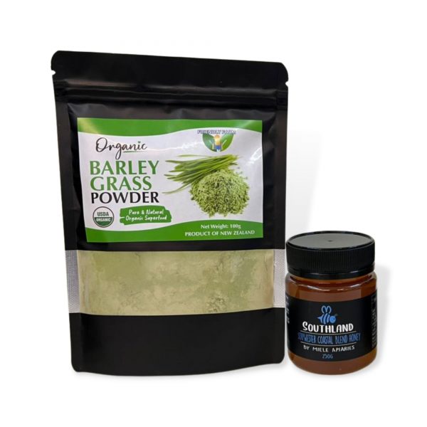 New Zealand Souwester Blend Honey Barley Grass Powder