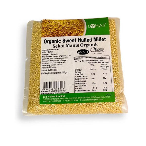 Lohas Organic Sweet Hullet Millet