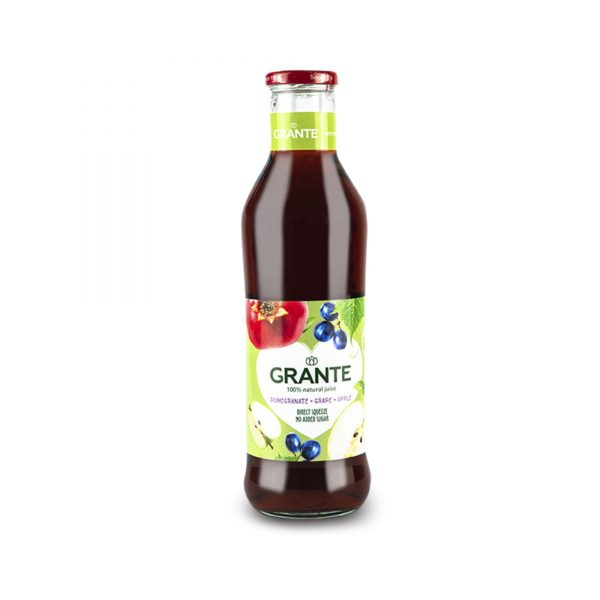 Grante Pomegranate Grape Apple Juice