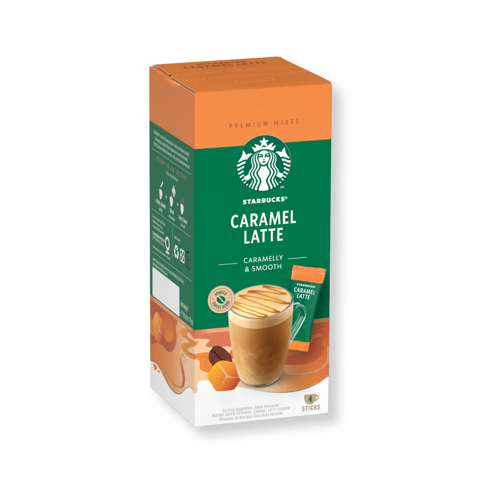 Starbucks Caramel Latte Instant Coffee Mix Starbucks Caramel Latte Instant Coffee Mix