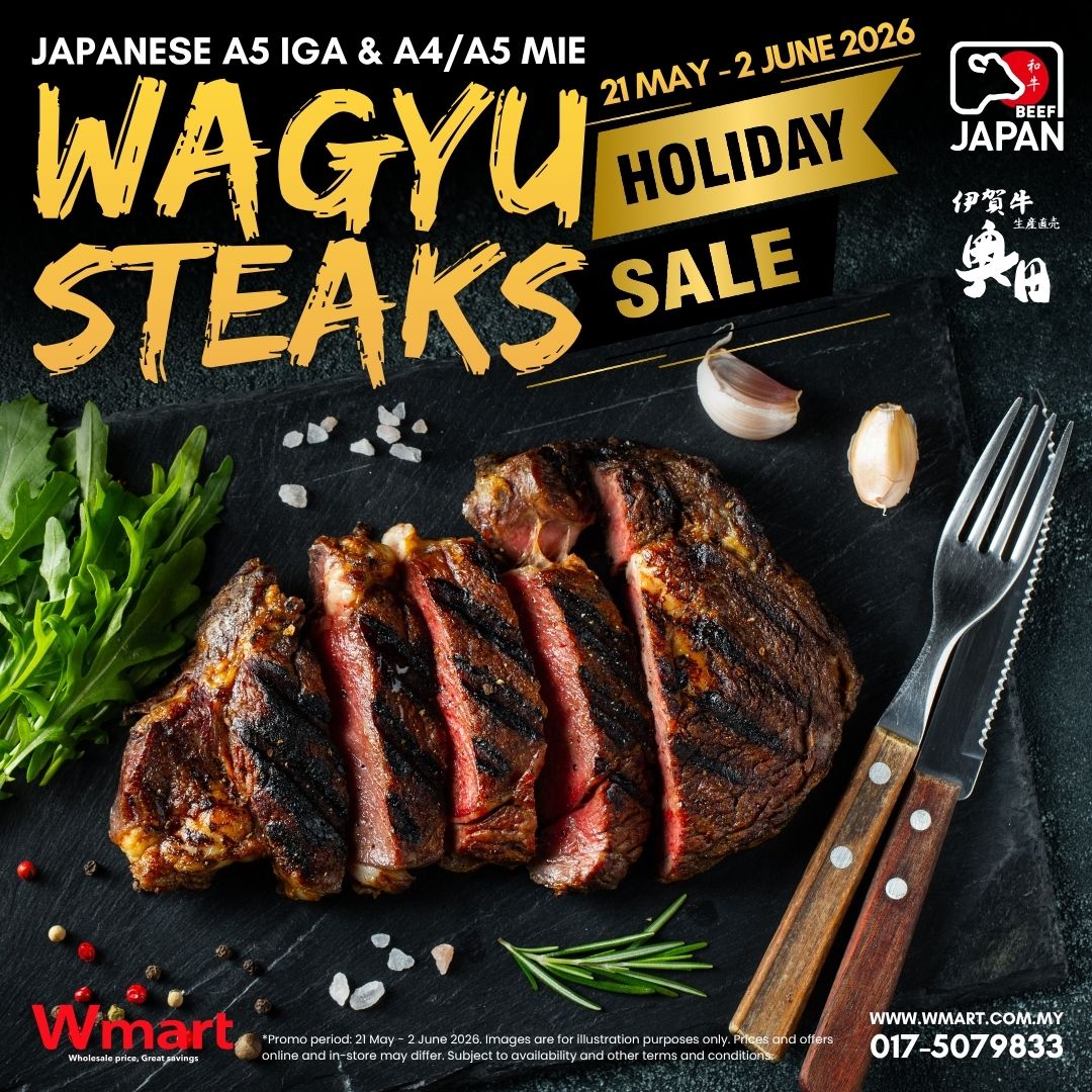 Wmart May Holiday Japanese Wagyu Promotion