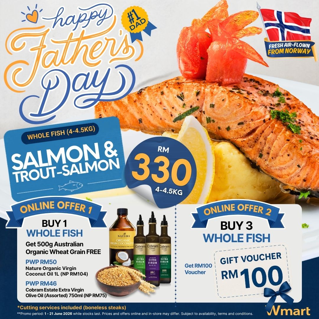 Salmon Trout Fathers Day Offer PWP