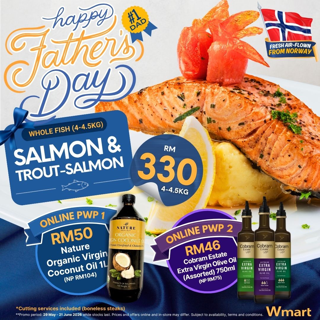 Salmon Trout Fathers Day PWP Promotion