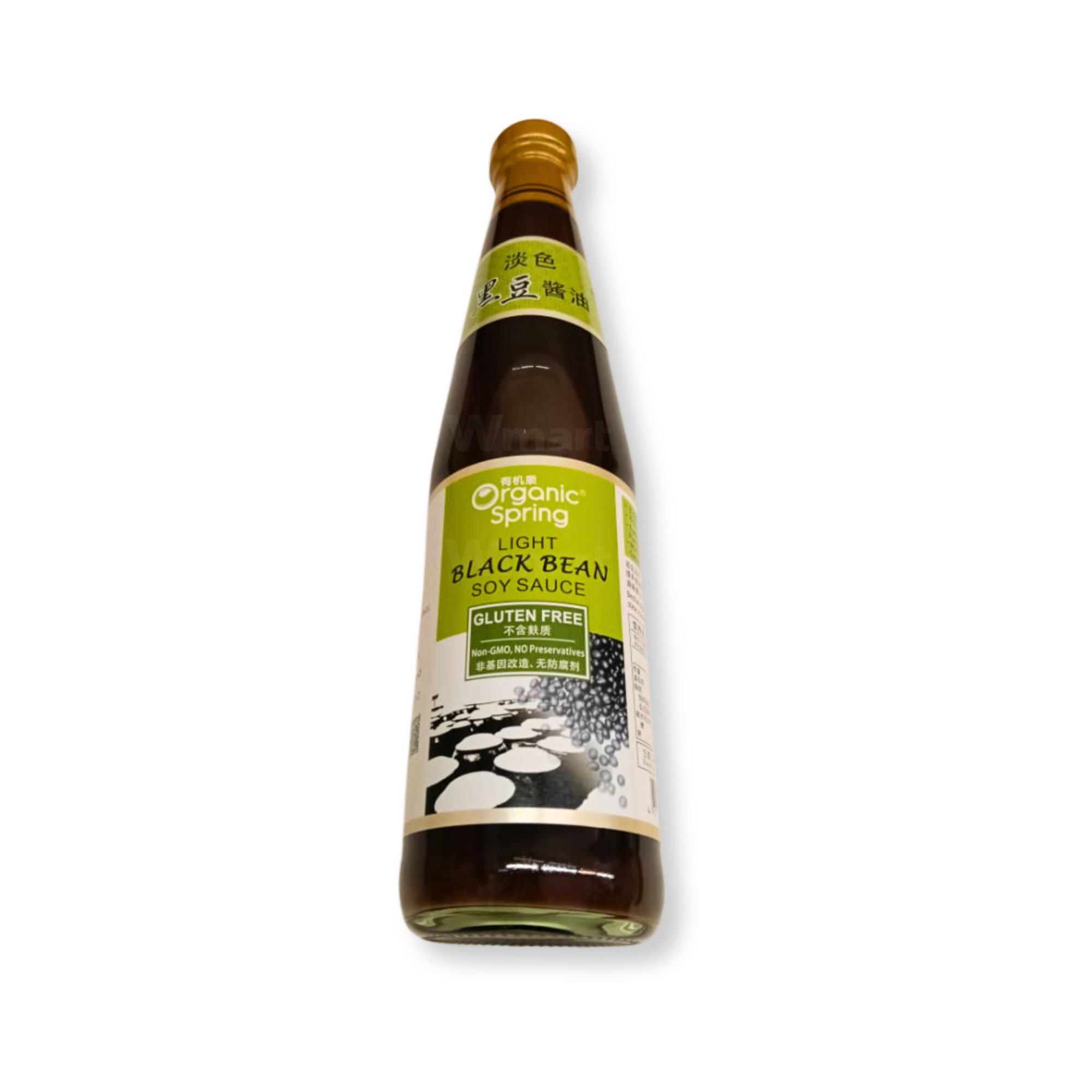 Organic Spring Light Black Bean Soy Sauce Organic Spring Light Black Bean Soy Sauce