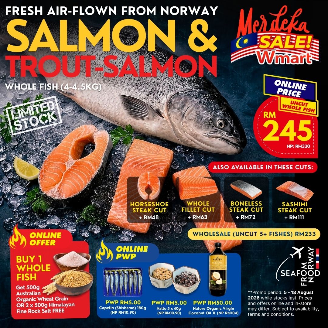 Salmon Trout Merdeka Promotion