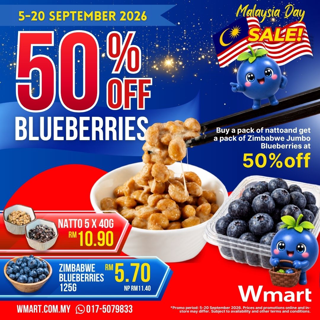 Natto Blueberries Promotion