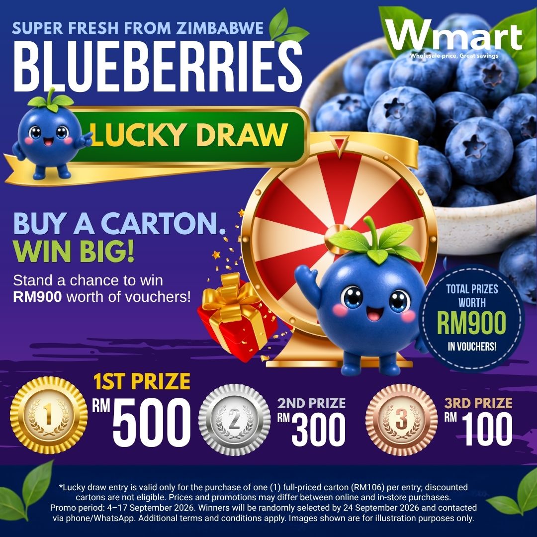 Wmart Zimbabwe Blueberries Lucky Draw