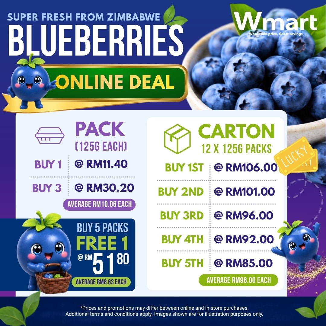 Wmart Zimbabwe Blueberries