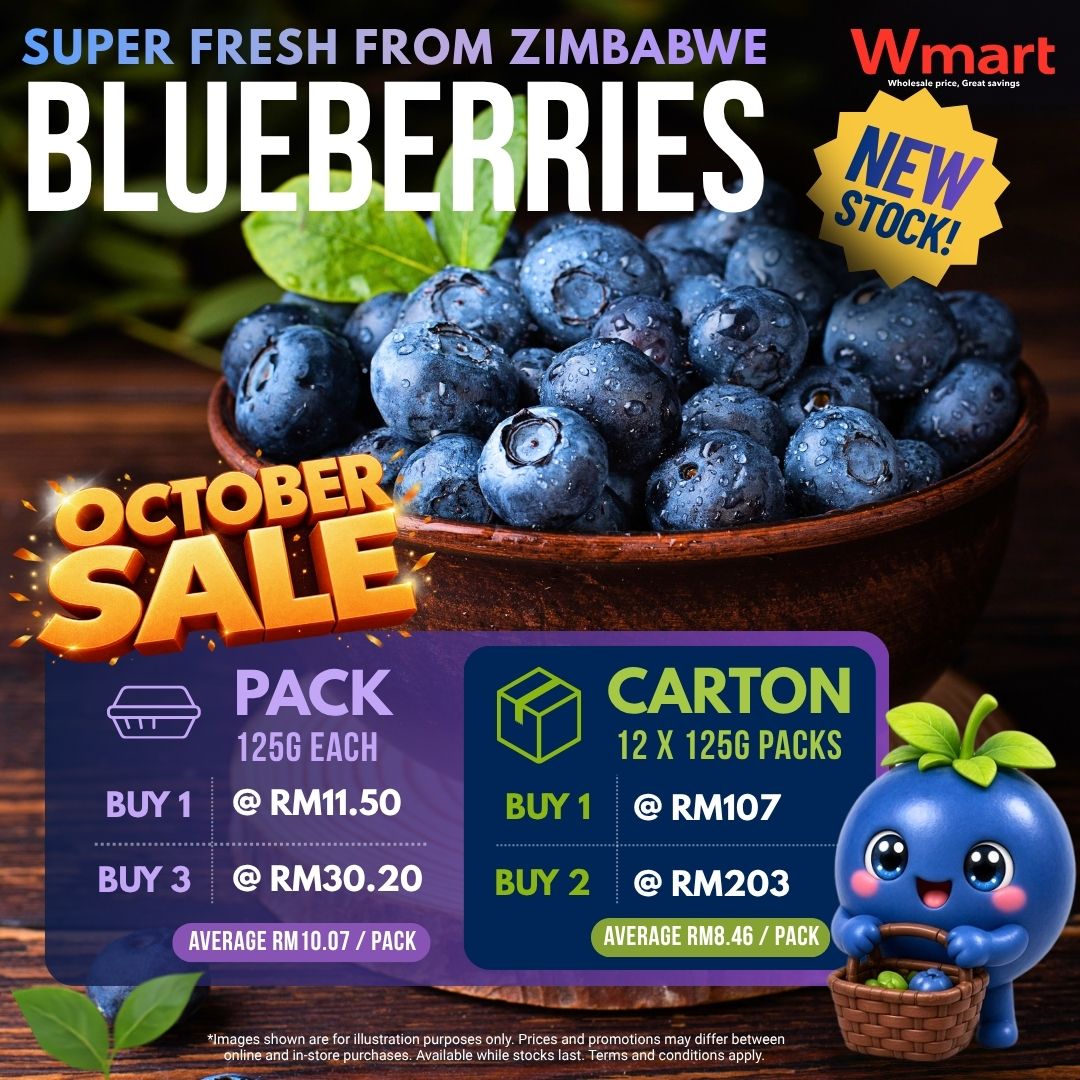 October Blueberries Promotion Wmart