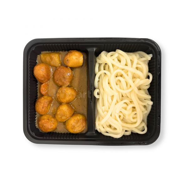 W Bakery Japanese Curry Chicken Meatballs Udon